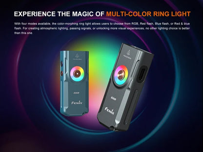 Fenix E06R Édition spéciale - Lampe de poche porte-clés 3 en 1 - 700 lumens