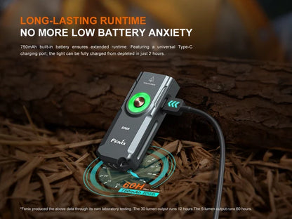 Fenix E06R Édition spéciale - Lampe de poche porte-clés 3 en 1 - 700 lumens