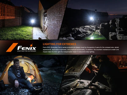 Fenix E06R Édition spéciale - Lampe de poche porte-clés 3 en 1 - 700 lumens