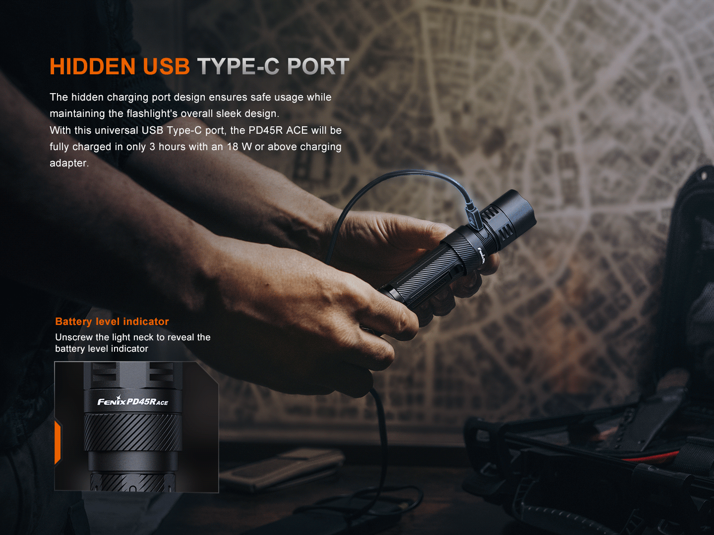 Fenix PD45R ACE - Lampe de poche tactique multi-mode - 3200 lumens - Revendeur Officiel Lampes FENIX depuis 2008 | Votre Boutique en ligne FENIX®
