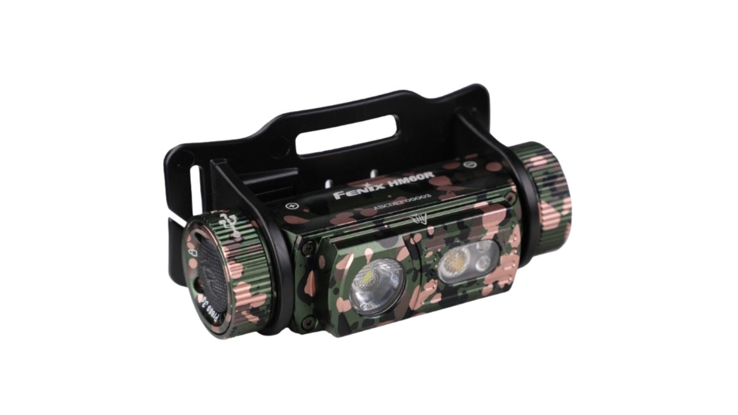 Fenix HM60R Camo - Lampe frontale intelligente à détecteur de fréquence - 1300 lumens