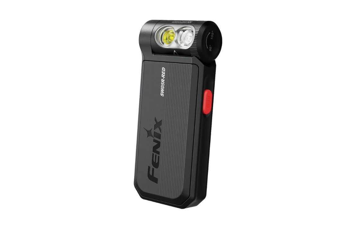 Fenix SW05R-RED - Lampe de poche compact rechargeable - 150 lumens