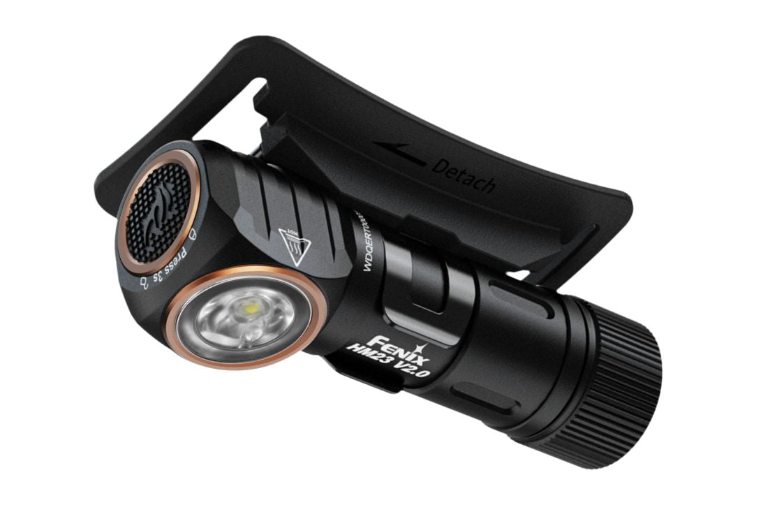 Fenix HM23 V2.0 - Lampe frontale ultralégère polyvalente - 300 lumens - Revendeur Officiel Lampes FENIX depuis 2008 | Votre Boutique en ligne FENIX®