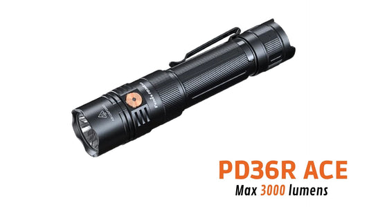 Fenix PD36R ACE Lampe torche tactique multimodes - 3000 lumens
