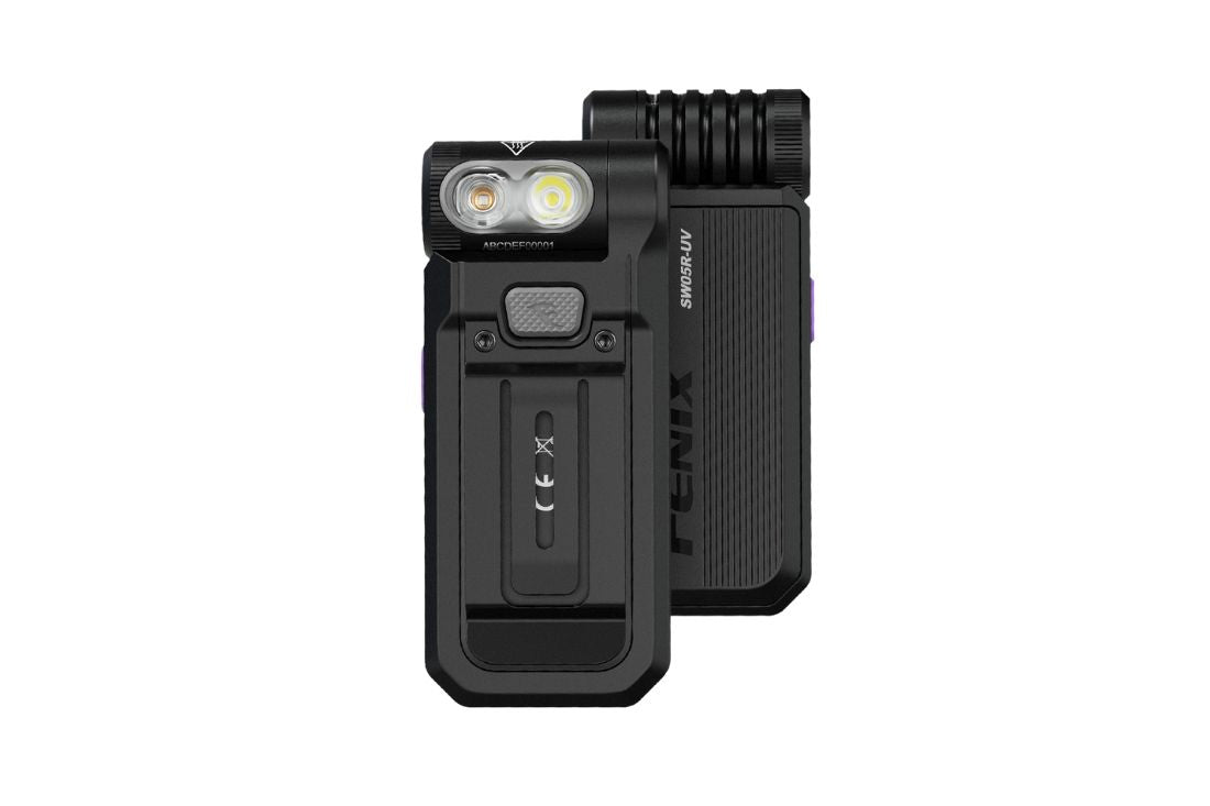 Fenix SW05R-UV - Lampe de poche rechargeable compact - 150 lumens - Revendeur Officiel Lampes FENIX depuis 2008 | Votre Boutique en ligne FENIX®