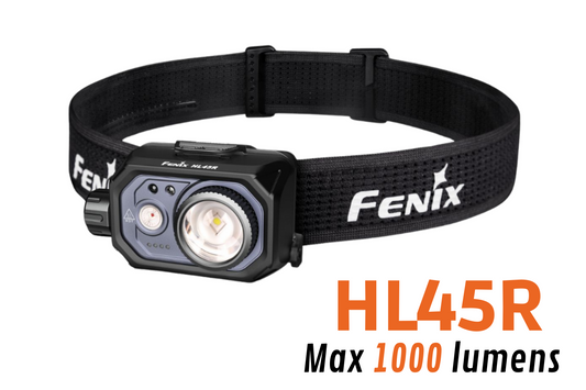 Fenix HL45R - Lampe frontale à induction polyvalente - 1000 lumens - Revendeur Officiel Lampes FENIX depuis 2008 | Votre Boutique en ligne FENIX®