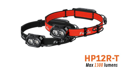 Fenix HP12R-T - Lampe frontale de trail running - 1300 lumens - Rechargeable USB-C