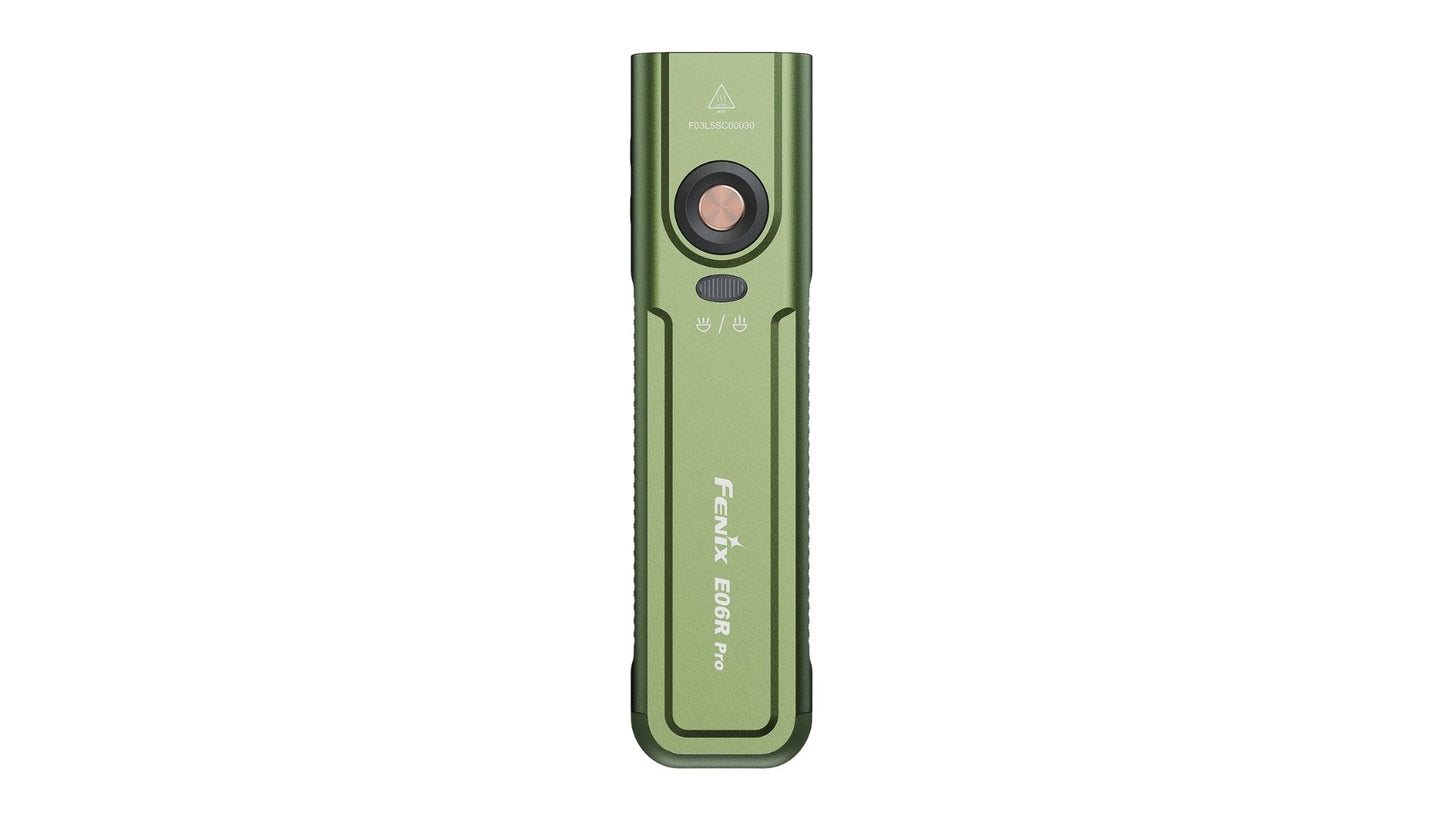 Fenix E06R Pro - Lampe torche à trois sources lumineuses et double interrupteur - 1600 lumens