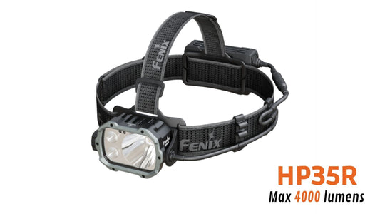 Fenix HP35R - Lampe frontale rechargeable USB-C - 4000 lumens - 450 mètres de portée