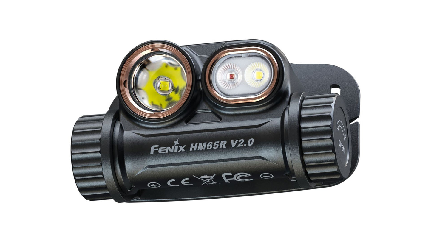 Fenix HM65R V2.0 - Lampe frontale double faisceau - 2200 lumens