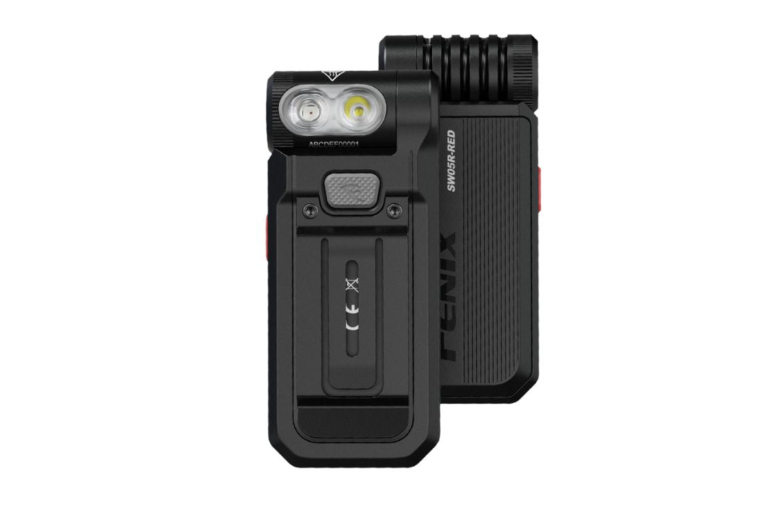Fenix SW05R-RED - Lampe de poche compact rechargeable - 150 lumens Fenix SW05R-RED - Lampe de poche compact rechargeable - 150 lumens