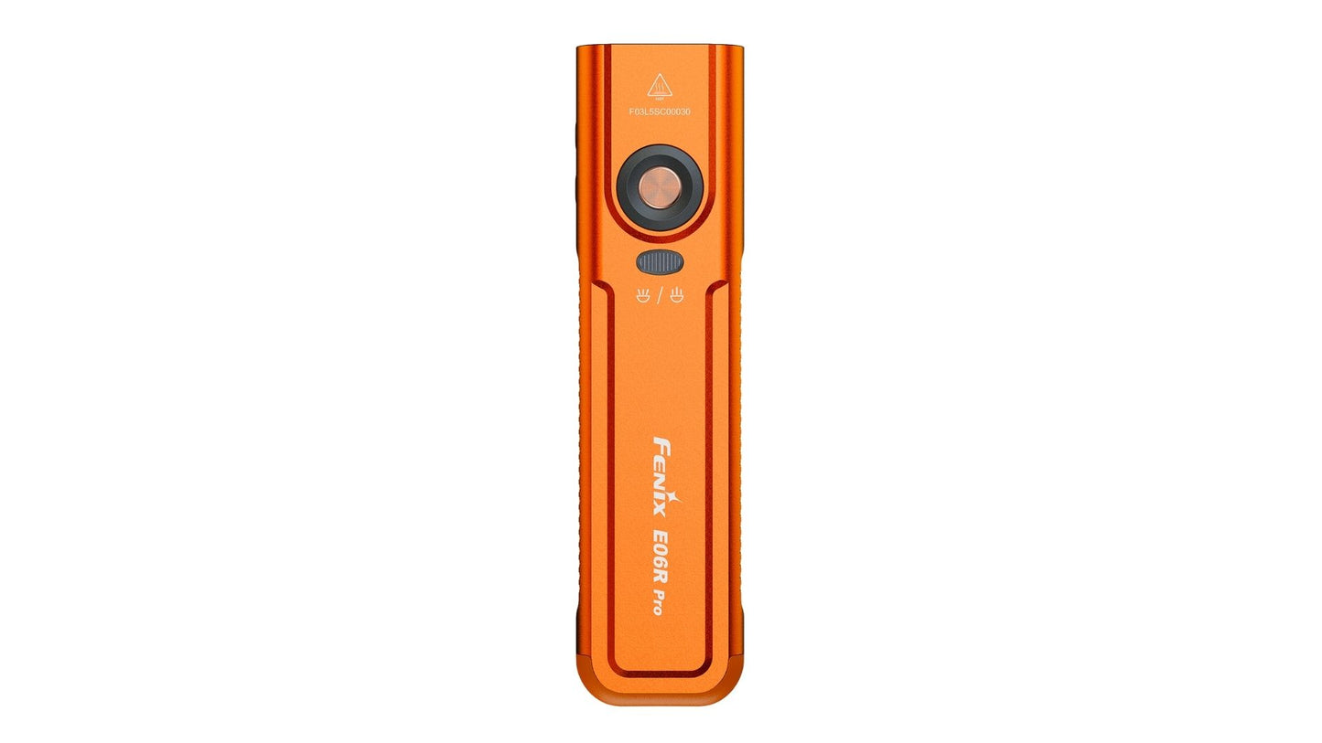 Fenix E06R Pro - Lampe torche à trois sources lumineuses et double interrupteur - 1600 lumens