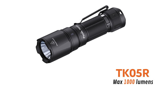 Fenix TK05R - Lampe de poche tactique rechargeable USB-C - 1000 lumens