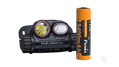 Fenix HM65R V2.0 - Lampe frontale double faisceau - 2200 lumens