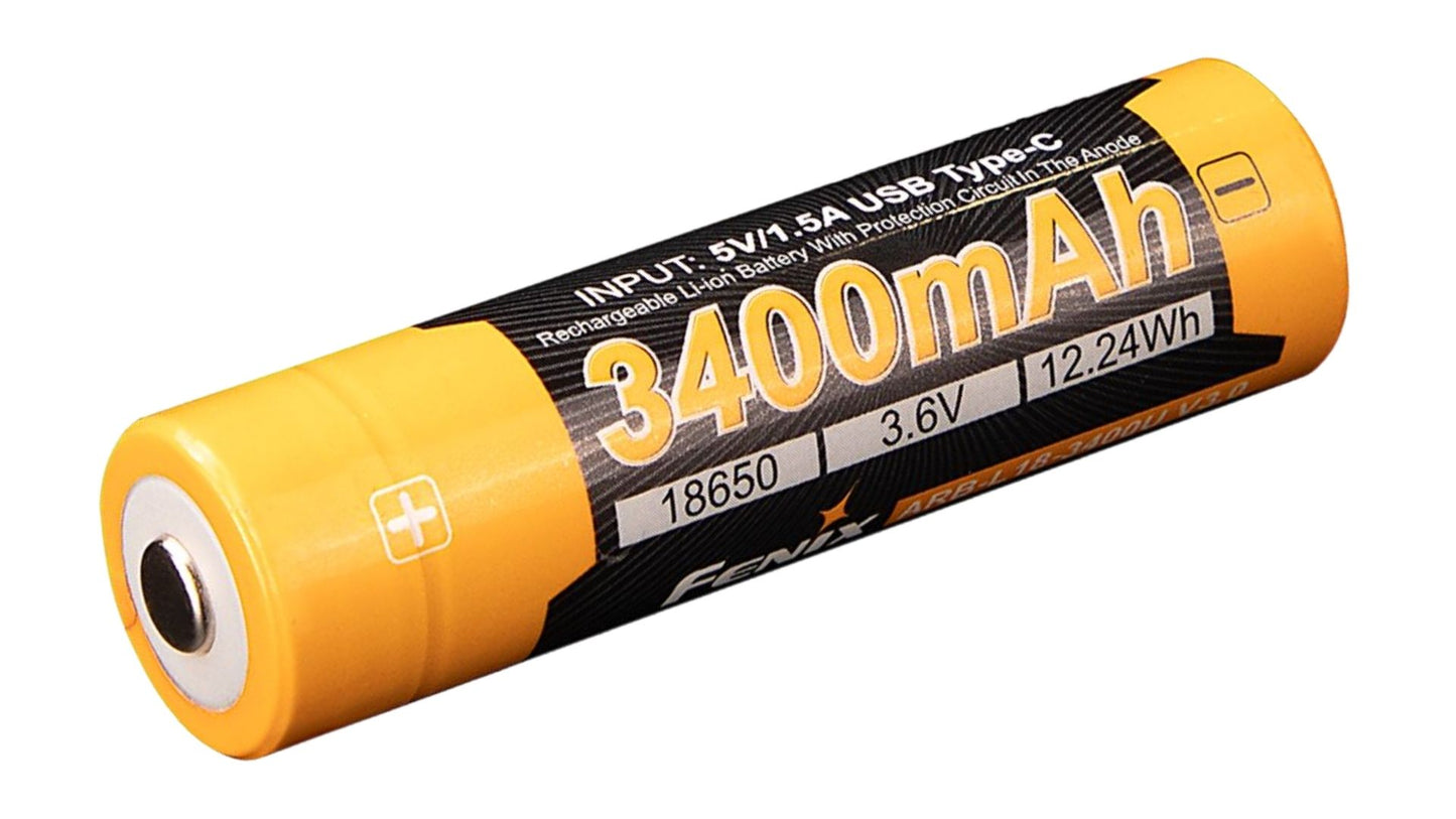 FENIX - ARBL18-3400U V.3 - Batterie rechargeable 3.6V - 3400mAh