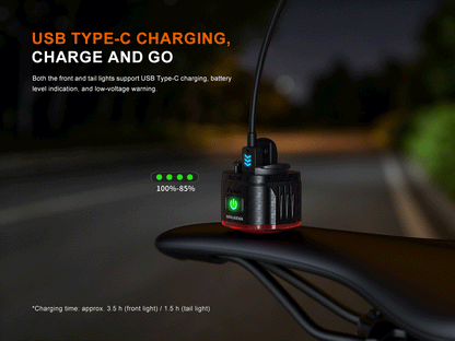 Fenix BC28R - Lampe de vélo à commande intelligente - 2500 lumens