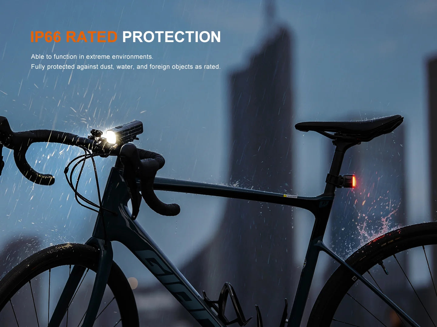 Fenix BC28R - Lampe de vélo à commande intelligente - 2500 lumens