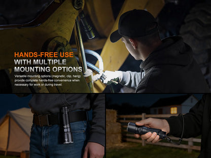 Fenix C7 PRO - Lampe de poche haute performance à charge rapide - 4600 lumens