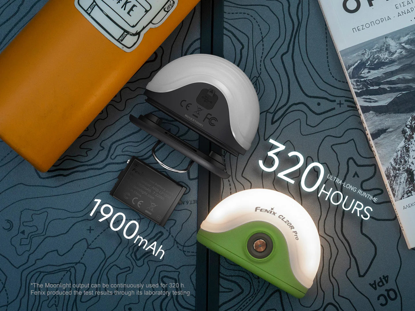 Fenix CL20R PRO - Lanterne de camping multicolor - 400 lumens