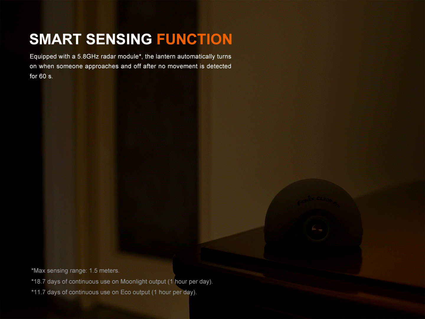 Fenix CL20R PRO - Lanterne de camping multicolor - 400 lumens