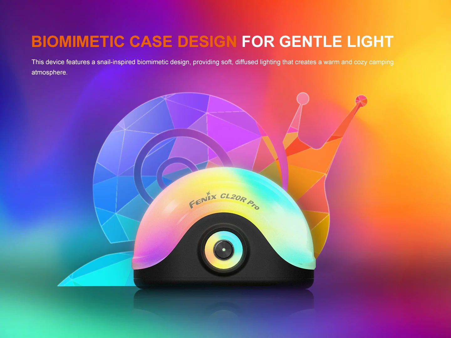 Fenix CL20R PRO - Lanterne de camping multicolor - 400 lumens