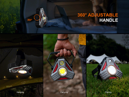 Fenix CP50R - Lanterne de camping multifonctionnelle - 5500 lumens