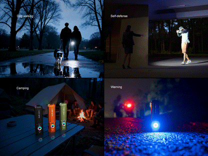 Fenix E06R Pro - Lampe torche à trois sources lumineuses et double interrupteur - 1600 lumens