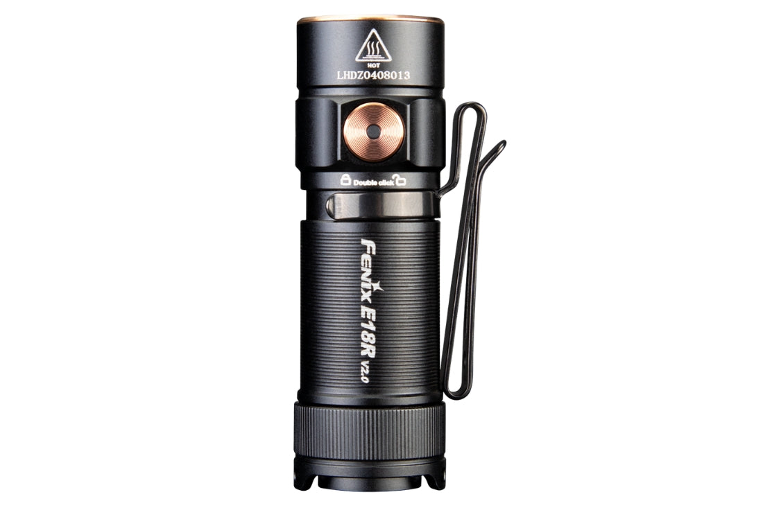 Fenix E18R V2.0 - Lampe de poche rechargeable - 1200 lumens - Coffret Cadeau