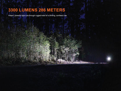 Fenix BC45R - Lampe de vélo haute performance - 3300 lumens