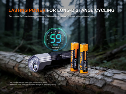 Fenix BC45R - Lampe de vélo haute performance - 3300 lumens