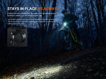 Fenix BC45R - Lampe de vélo haute performance - 3300 lumens