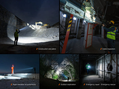 Fenix C7 V2.0 - Lampe de poche haute performance rechargeable - 3300 lumens