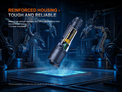Fenix C7 V2.0 - Lampe de poche haute performance rechargeable - 3300 lumens