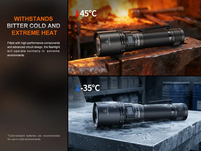 Fenix C7 V2.0 - Lampe de poche haute performance rechargeable - 3300 lumens