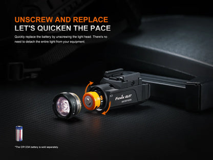 Fenix GL07 - Lampe d'arme compacte - 700 Lumens