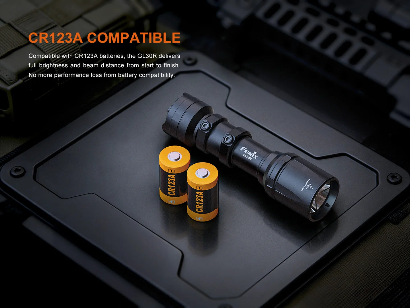 Fenix GL30R - Lampe pour fusil à longue portée et haute puissance - 800 lumens