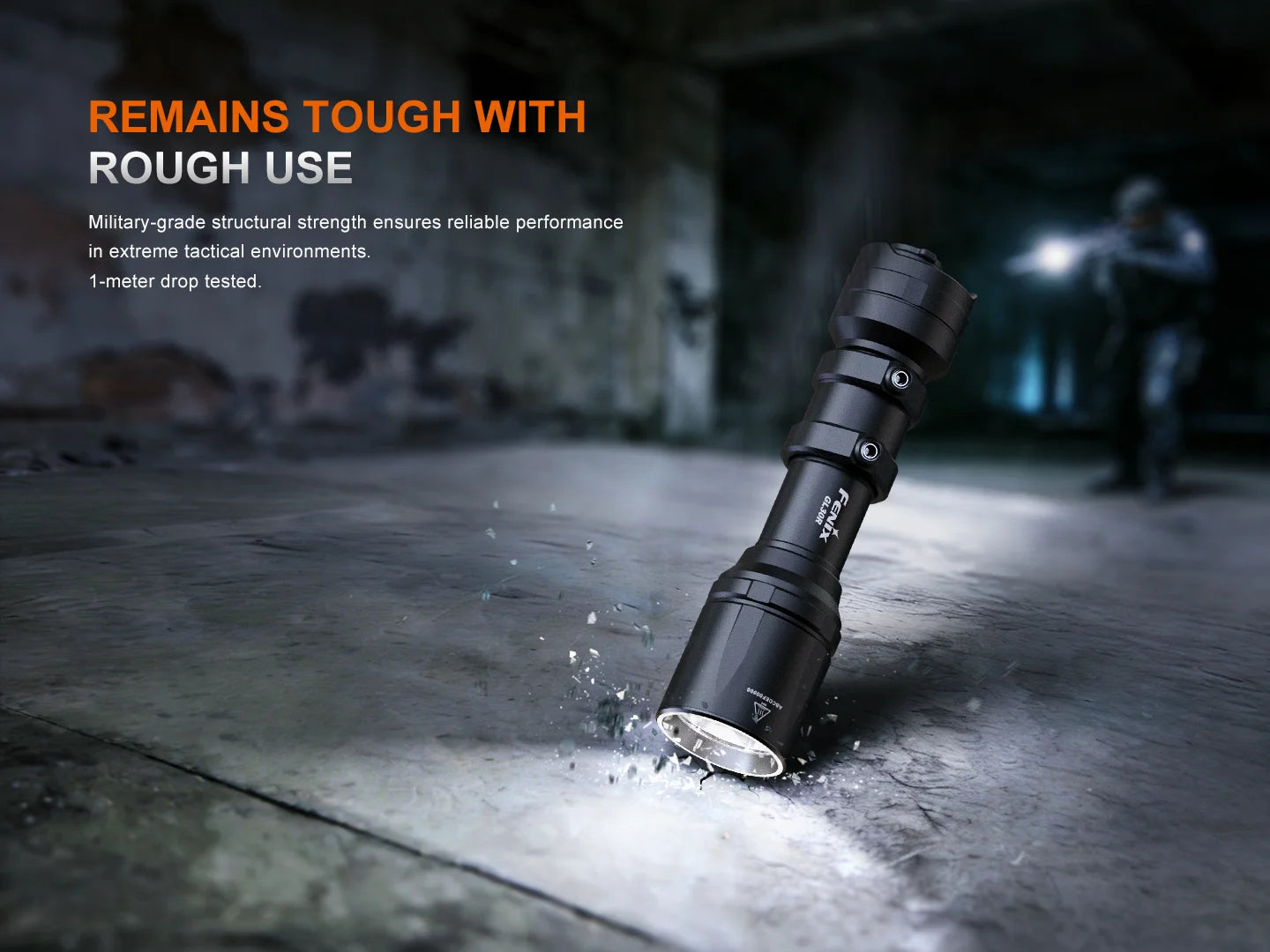 Fenix GL30R - Lampe pour fusil à longue portée et haute puissance - 800 lumens