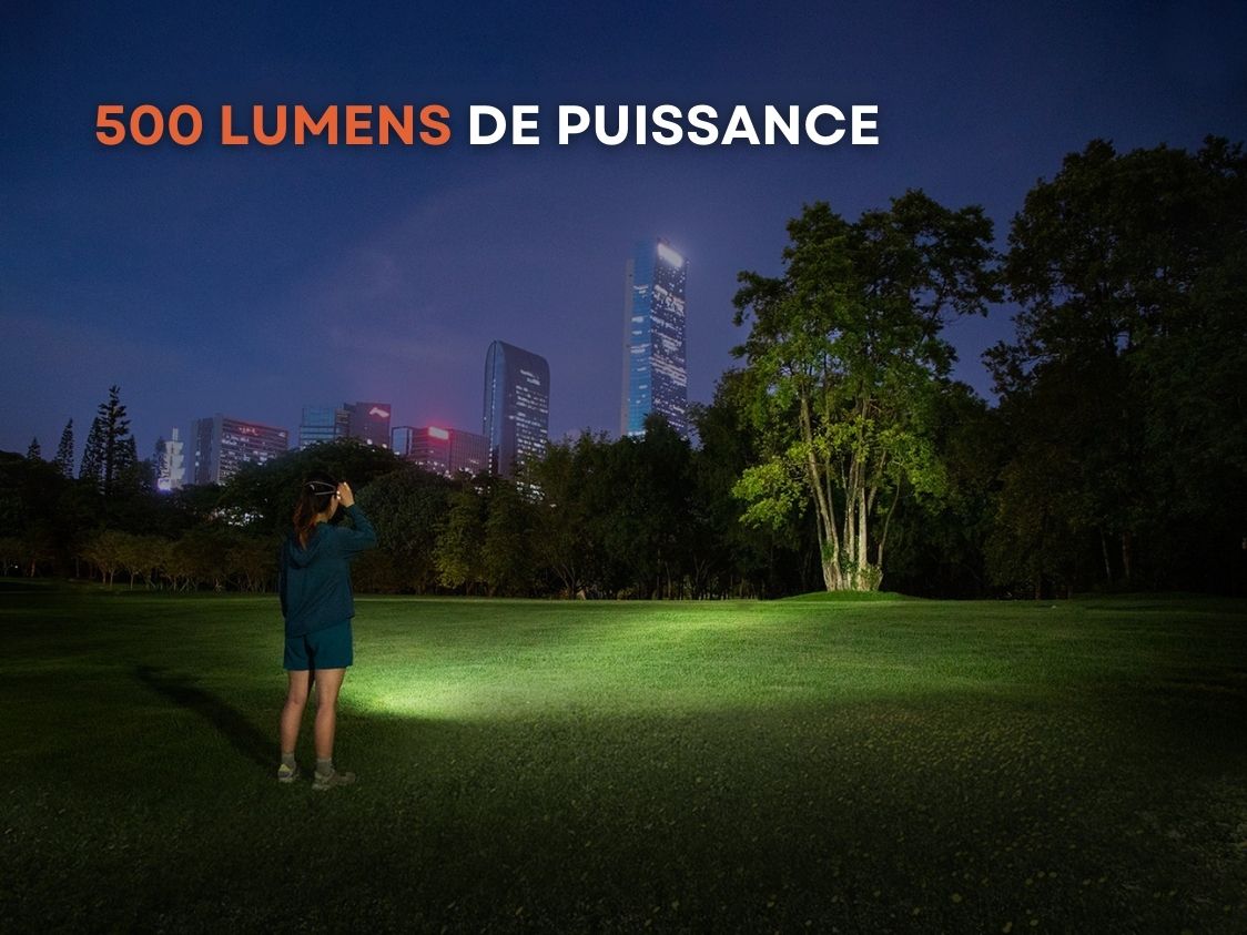 FENIX - HL17R - Lampe frontale ultra légère et magnétique - 500 LUMENS - Revendeur Officiel Lampes FENIX depuis 2008 | Votre Boutique en ligne FENIX®
