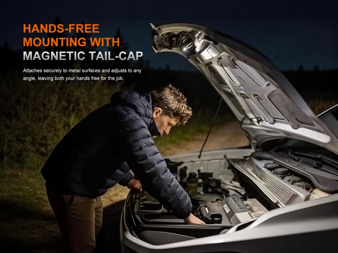 Fenix HM53R - Lampe frontale légère multifonction - 1200 lumens