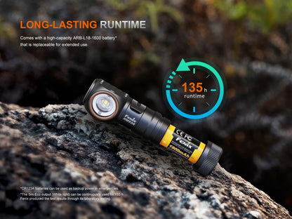 Fenix HM53R - Lampe frontale légère multifonction - 1200 lumens