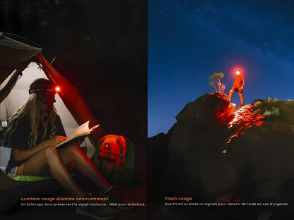FENIX - HM55R - Lampe frontale ultra légère - 1200 LUMENS - Revendeur Officiel Lampes FENIX depuis 2008 | Votre Boutique en ligne FENIX®