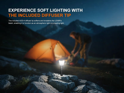 Fenix LD36R - Lampe de poche multicolore haute performance - 3600 lumens
