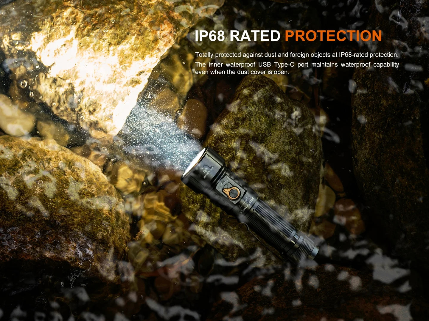 Fenix LD36R - Lampe de poche multicolore haute performance - 3600 lumens
