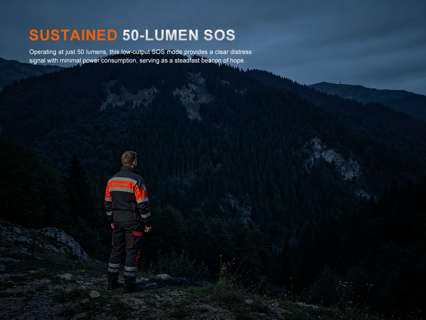 Fenix LR50R V2.0 - Lampe de poche multifonction super lumineuse rechargeable - 18 000 lumens