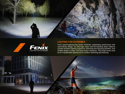 Fenix LR50R V2.0 - Lampe de poche multifonction super lumineuse rechargeable - 18 000 lumens