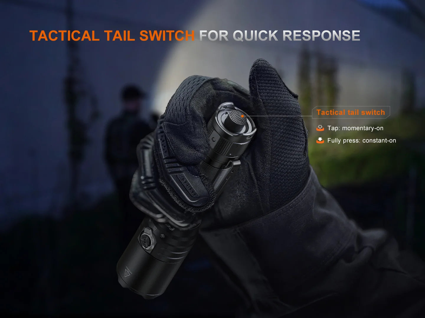 Fenix TK15R - Lampe torche tactique rechargeable système IRIS X - 3200 lumens