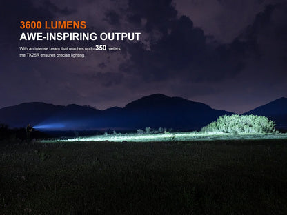 Fenix TK25R - Lampe de poche multifonction - 3600 lumens