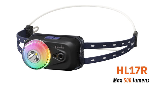 FENIX - HL17R - Lampe frontale ultra légère et magnétique - 500 LUMENS