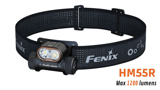 FENIX - HM55R - Lampe frontale ultra légère - 1200 LUMENS