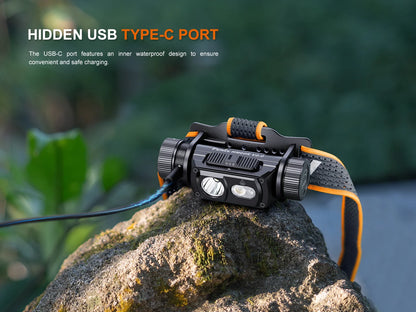 Fenix HM60R V2.0 - Lampe frontale haute performance - 1600 lumens